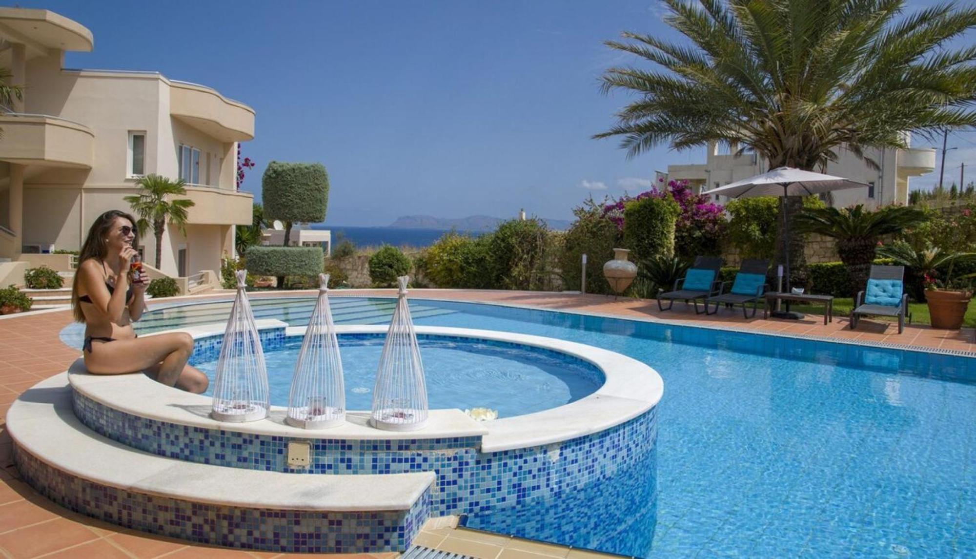 Villa Elina Luxury Residence Stalós Exteriér fotografie