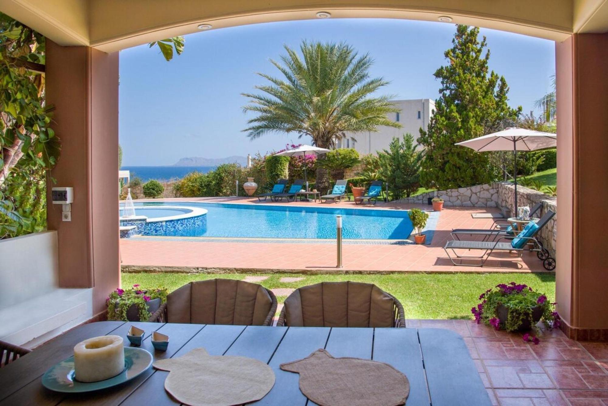 Villa Elina Luxury Residence Stalós Exteriér fotografie